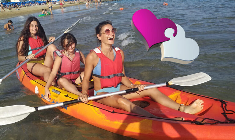 In canoa, kayak, o puddle surf in vacanza a Jesolo
