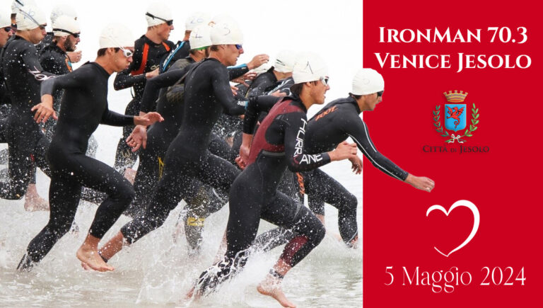 Ironman 70.3 Venice - Jesolo, lla straordinaria gara in un thriatlon per veri campioni. Uno spettacolo eccitante e pieno di energia. A Jesolo!